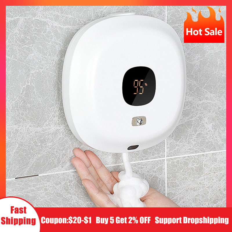 Skincare Viral - جديد موزع الصابون الحائط Touchless رغوة