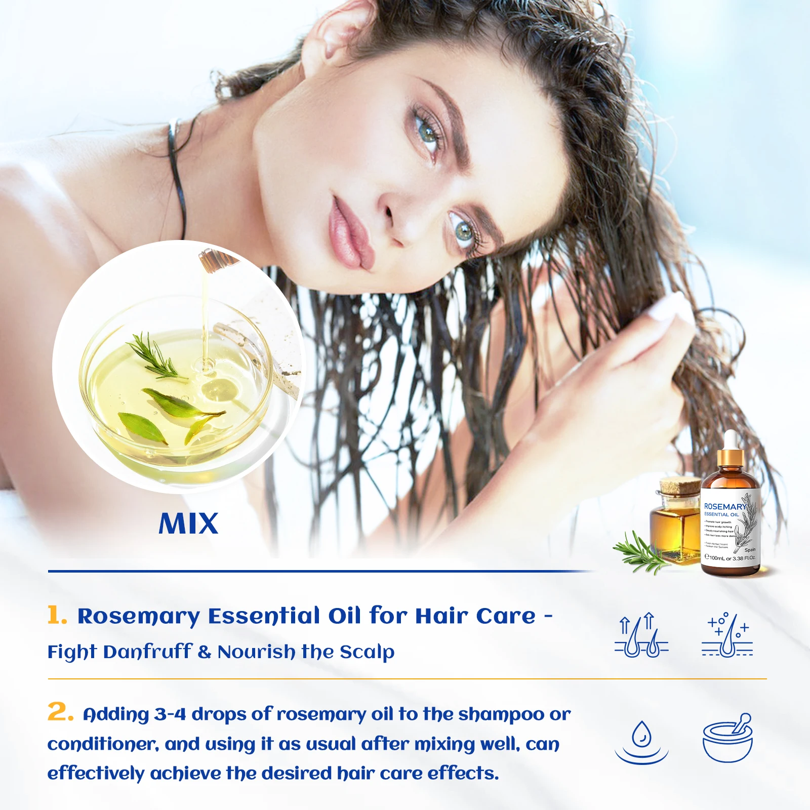 HIQILI روزماري الياسمين الخزام - مراجعة Skincare Skin 1004 وسعره